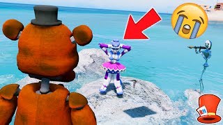 CAN WITHERED FREDDY SAVE BALLORA FROM NIGHTMARE PUPPET MASTER GTA 5 Mods FNAF RedHatter [upl. by Dawaj]