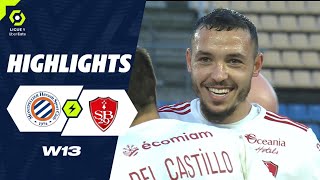 MONTPELLIER HÉRAULT SC  STADE BRESTOIS 29 1  3  Highlights  MHSC  SB29  20232024 [upl. by Nelhsa]