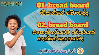 breadboard එකෙන් පරිපථයක් නිවැරදිව හදමු😱 episode 03PART 01SinhalaELECTRONIC PODDA [upl. by Nessej682]