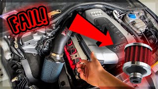 Installing Breather Filter On My Audi A7 FAIL [upl. by Annnora]