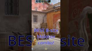 BEST Inferno BSite Molotov Combo shorts cs2 cs2smokes [upl. by Daza]