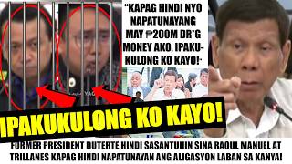 Matapos HINDI MAPATUNAYAN ang BINTANG at AKUSASYON sa Kanya PRRD IPAKUKULONG si RAOUL at TRILLANES [upl. by Ogawa956]