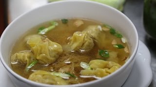 Hong Kong Style Wonton Noodle Soup 雲吞麺 [upl. by Asial]