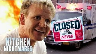 Gordon Ramsays Top 5 SHUTDOWNS Kitchen Nightmares [upl. by Yntirb]