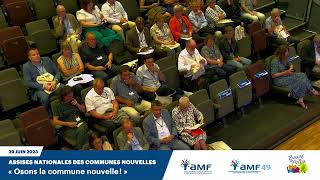 Assises des communes nouvelles  29 juin 2023 aprèsmidi [upl. by Rayle]