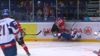 CanadaSlovakia 63  2013 IIHF Ice Hockey U20 World Championship 281212 [upl. by Etz211]