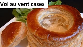 Making pastry vol au vent cases  puff pastry recipes  volauvents [upl. by Seaver]