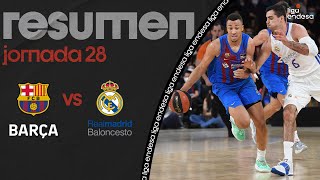 Barça  Real Madrid 10897 RESUMEN  Liga Endesa 202122 [upl. by Ganley]