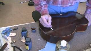 013 RSW 1914 Gibson L 1 Restoration Part 6 filling staining and finishing [upl. by Ahsikyt152]