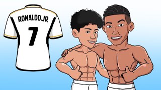 Cristiano Ronaldo Junior  New Star New Legend  Ronaldos Relationship With Cristiano Jr [upl. by Muller471]