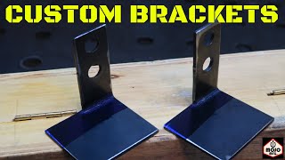 Plasma Cutting and Bending a Bracket [upl. by Alleram827]