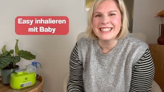 PARI  Easy inhalieren mit Baby mit Hebamme Maren [upl. by Anale]