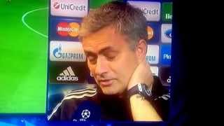 Mourinho post Chelsea vs PSG 20 questione di quotculoquot [upl. by Ydnirb121]