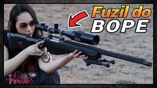 FUZIL SNIPER DO BOPE  CZ 750 S1M1  TIRO DE PRECISÃƒO  CESAR TOLEDO  LADO R [upl. by Adelheid856]