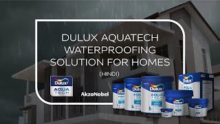 Dulux Aquatech  Waterproofing solutions for homes Hindi [upl. by Russi]