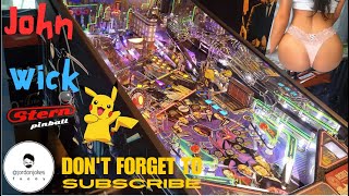 Unleashing the Fury John Wick Pro Pinball Machine Stern 2024 Gameplay amp Features Revealed [upl. by Elatia945]