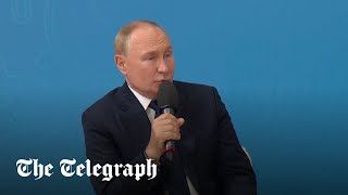 Putin makes rare remark about his private life and little ones in family [upl. by Yentrok296]