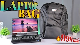 HRX Backpack Unboxing amp Review  Best Laptop Bag  HRX [upl. by Alliuqal676]