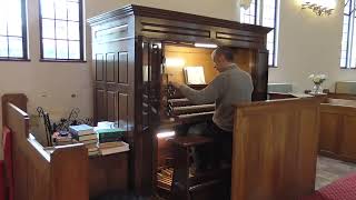 Love divine all loves excelling  Knowle United Reformed Church Warwickshire Holt reed organ [upl. by Clapper]