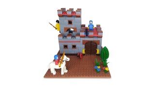 Lego Mini Castle  peacock Smart Block Mini Castle  Bricks Mini Castle [upl. by Hailed]