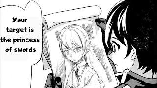 The Sword Saint is reincarnated and becomes the princesss bodyguard  Manga Recap [upl. by Chun]