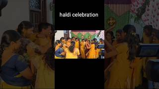 Haldi dance dance haldiceremony trending [upl. by Retnuh]