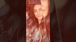 Aislinn Derbez deja atras el pintarse el cabello de negro y sorprende con su cambio radical [upl. by Kamerman]