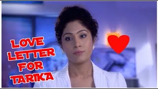 Love letter for Tarika  Cid Tarika love story  Abhijeet love Tarika [upl. by Alasdair155]