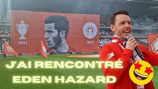 Jai rencontré EDEN HAZARD 😲🤩 VLOG  TIFO incroyable  LOSC vs RENNES [upl. by Nets]