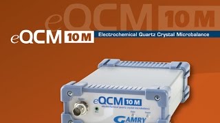 eQCM  Electrochemical Quartz Crystal Microbalance [upl. by Notlem511]