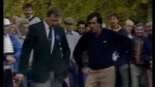 Seve Ballesteros v Ian Woosnam World MatchplaySemi Final 1987 [upl. by Ayotak204]