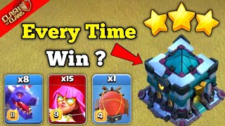 Best Th13 Attack Strategy Guide  3 Star Every bases with Super Archer Blimp in Clash of clans [upl. by Ilellan]