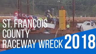 St Francois County Raceway Wreck [upl. by Seyler]