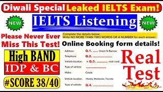 IELTS LISTENING PRACTICE TEST 2024 WITH ANSWERS  31102024 [upl. by Caleb1]