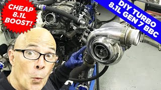 HOW TO DIY TURBOCHARGE A JUNKYARD BIG BLOCK CHEVY81L GEN 7 496 TURBOHOW TO MAKE BIG TORQUE GAINS [upl. by Domingo490]