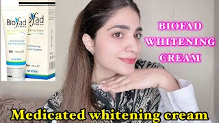 Biofad cream review  medicated whitening cream  How to use  side effects  Review by dr [upl. by Gustaf]