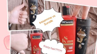 tresemme vs Sunsilk  honest review based on personal experience and some reasearch [upl. by Acihsay879]