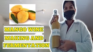 MANGO WINE MAKING PART 1Belle Watiwat [upl. by Ilka]