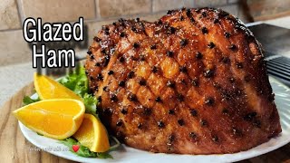 Holiday Glazed Ham  Easy Step by Step ❤️ [upl. by Alakcim]