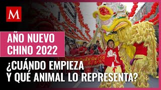 Año Nuevo Chino 2022 cuándo empieza y qué animal lo representa [upl. by Boyse]