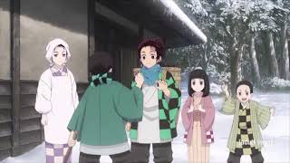 Tanjiros Family Cute Moment  Demon Slayer Dub [upl. by Nichols]