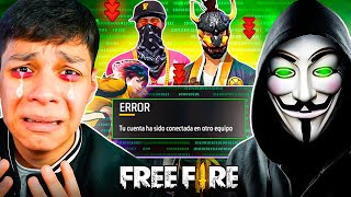 ME HACKEARON MI CUENTA DE FREE FIRE Y LA PERDÍ PARA SIEMPRE no es clickbait [upl. by Ahseekan]