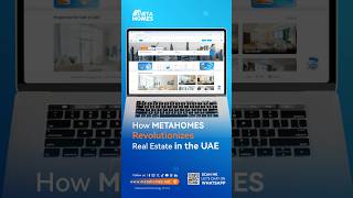 How MetaHomes Revolutionizes Real Estate in the UAE youtubeshorts [upl. by Lledrac418]