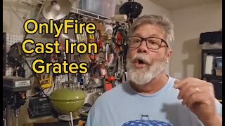 onlyfire Cast Iron Grill Grate Replacement Gourmet BBQ System Product Review [upl. by Ylurt633]