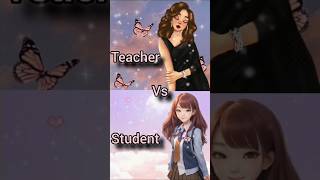 Teacher vs student 💥dreess lips heels shorts🌈💥 Jiya2012 [upl. by Drobman794]