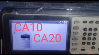 How to fix this issue Toshiba e Studio error CA20 CA10 call for service CA20 [upl. by Anegroeg]