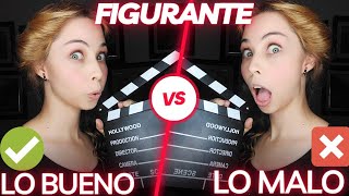 Ser Figurante POSITIVO✔️ vs NEGATIVO ❌ Salir en una película 📽️ 🎬 [upl. by Schug237]