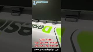 i3200 6Feet Printer and Cutting Plotter MC1500  Awami Traders Rawalpindi [upl. by Inobe]