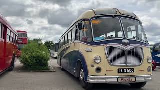 Bus Rally At The Buckinghamshire Railway Centre 2022 Video 1 [upl. by Anos]