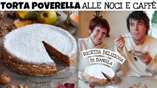 TORTA POVERELLA ALLE NOCI E CAFFÈ mai mangiata una torta così buona  facile  Davide Zambelli [upl. by Forward]